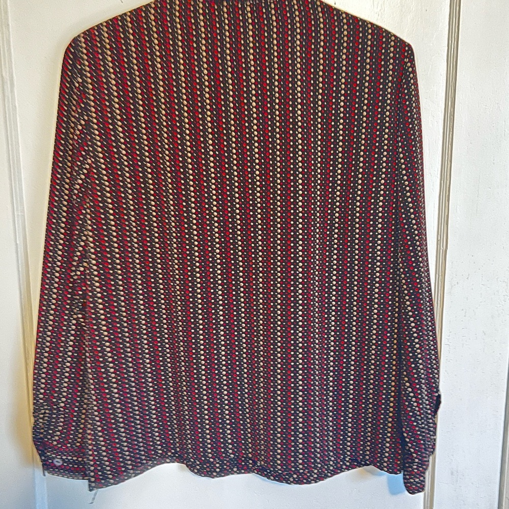 Lovely Vintage Notations Button Down - image 6